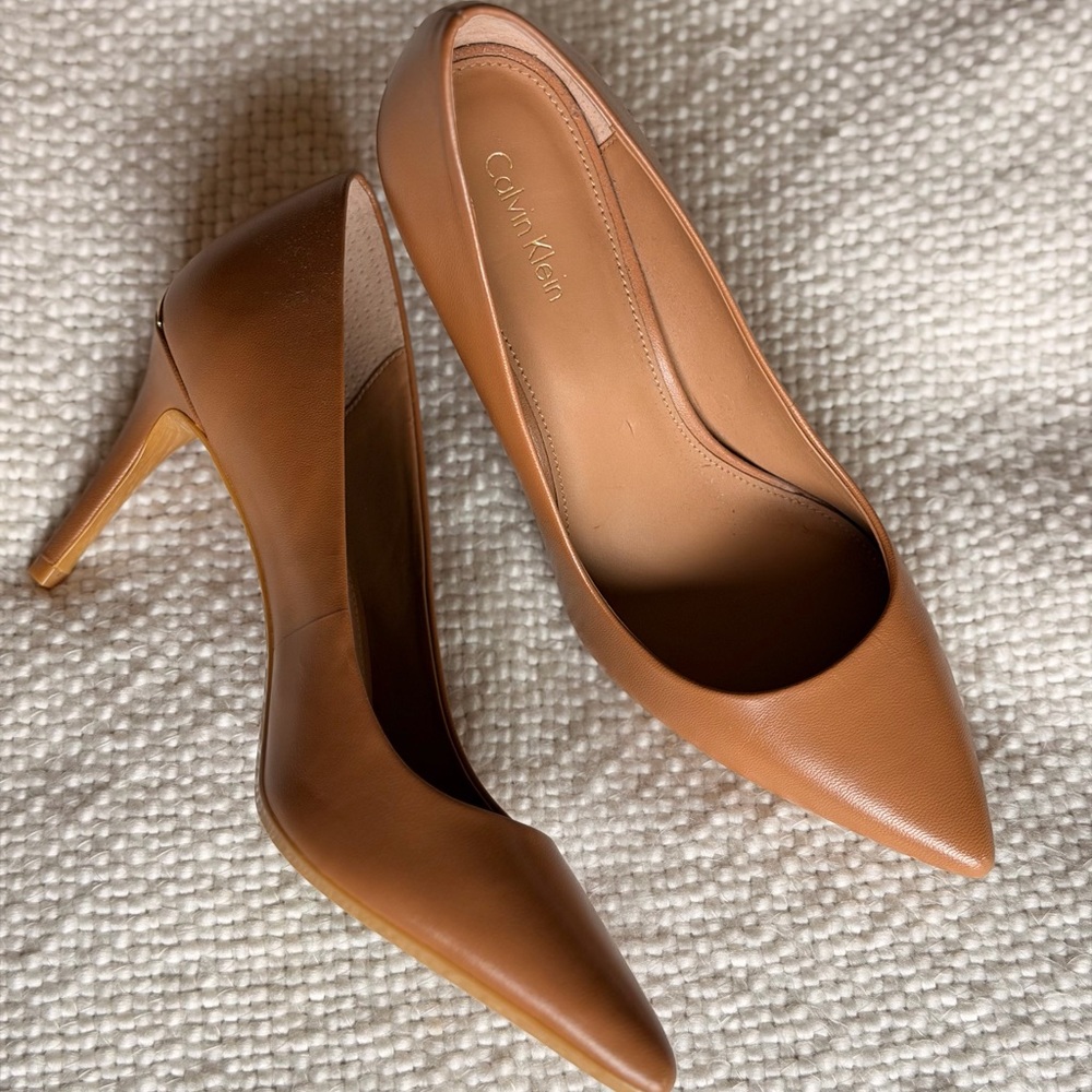 Calvin Klein Brown Heels